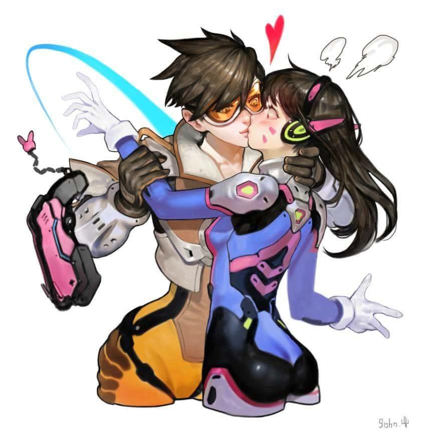 D.Va & Tracer Porn