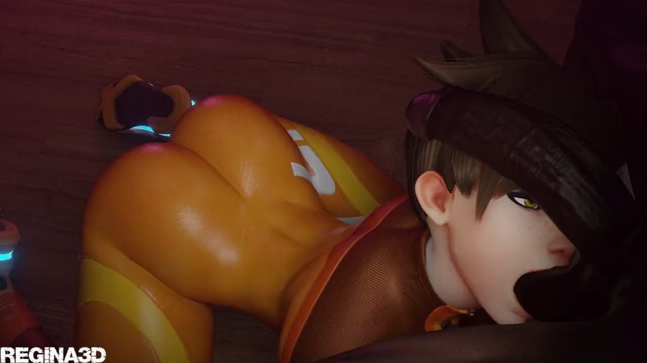 [REGINA3D] Tracer loves black balls Porn