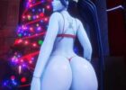 [WutBoi] Widowmaker getting her big ass fucked on Christmas